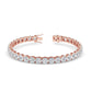 10 ct. tw. Bracelet tennis diamant bord festonné 